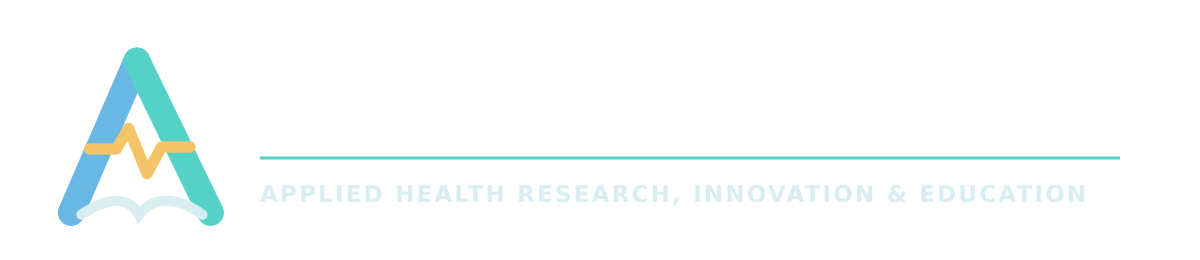 AHRIE logo – Applied Health Research, Innovation & Education